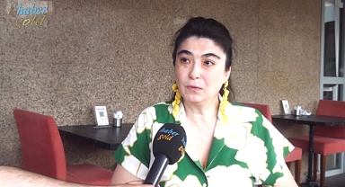 Учредитель, Директор Expotour Эсмеральда Абляева беседует с Haber Gold